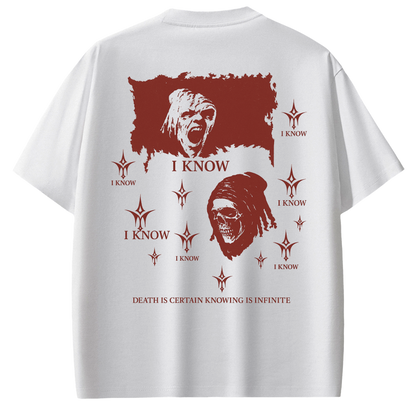 Death Is Certain. Knowing Is Infinite T-Shirt