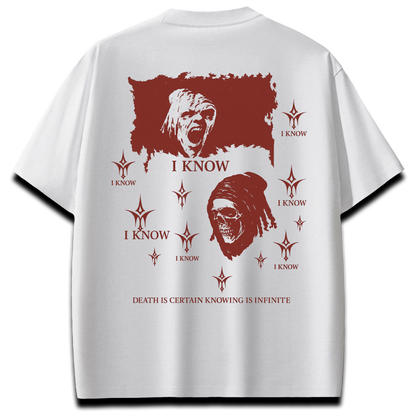 Death Is Certain. Knowing Is Infinite T-Shirt